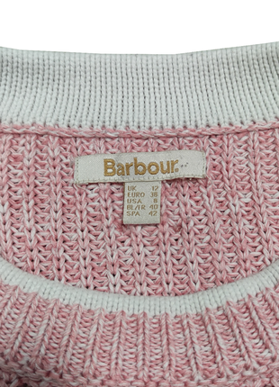 Barbour tynemouth knit sherbet шикарная вязаная кофта oversize оверсайз оригинал свободного кроя9 фото