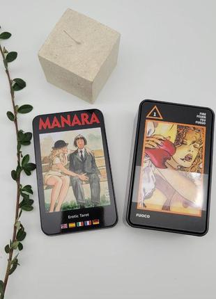 Таро манара с позолоченным срезом, manara tarot