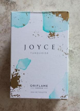 Туалетна вода joyce turquoise oriflame1 фото