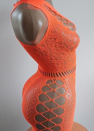 5-226 комплект пеньюар сітка нарукавники пеньюар-сетка