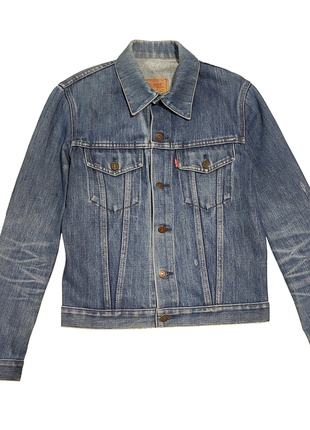 Levis vintage вінтажна джинсовка від світового бренду оригінал джинсова куртка