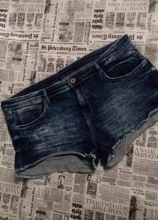 Стильні стрейчеві  джинсові шорти бренду h&m  xl xxl