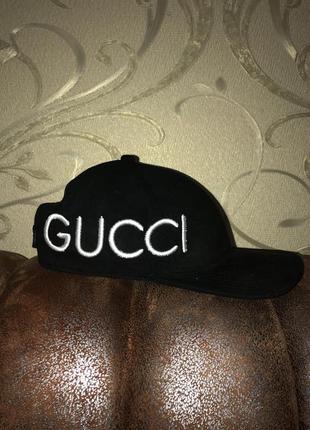 Кепка gucci бейсболка gucci чорна