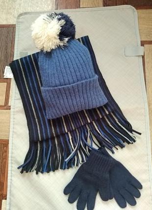 M&co  шарф , шапка 46-48, 48-502 фото