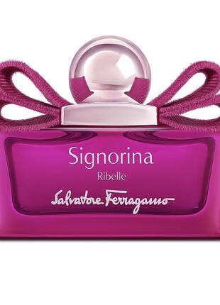 Фирменная миниатюра salvatore ferragamo signorina ribelle