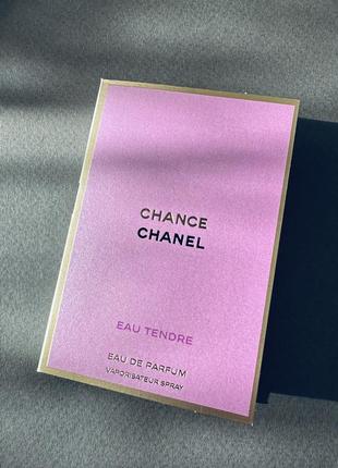 Chanel chance eau tendre пробник парфуму 1.5мл