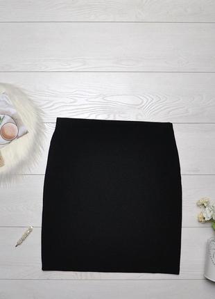 Чудова чорна текстурна юбка dorothy perkins.