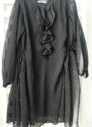 Платье в горошек! только к концу недели цена снижена!