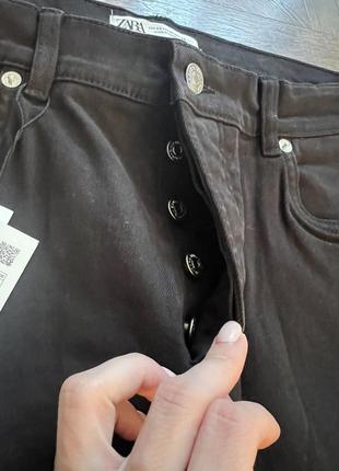 Новые черные джинсы с биркой zara6 фото