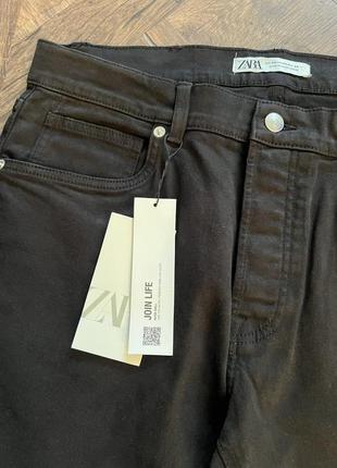 Новые черные джинсы с биркой zara2 фото