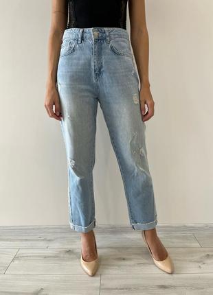 Джинси мом cracpot jeans3 фото