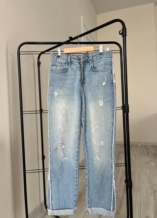 Джинси мом cracpot jeans1 фото