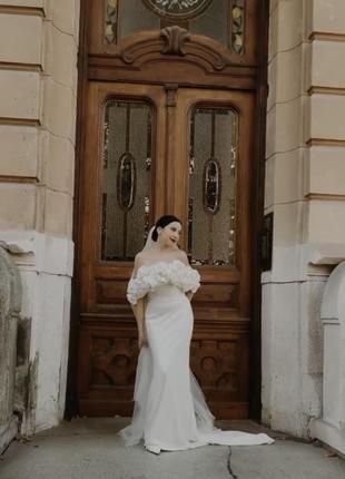 Эксклюзивное свадебное платье 👰🏻‍♀️3 фото