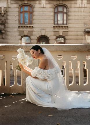 Эксклюзивное свадебное платье 👰🏻‍♀️1 фото