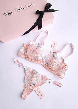 Шикарный комплект белья агент провокатор agent provocateur оригинал1 фото