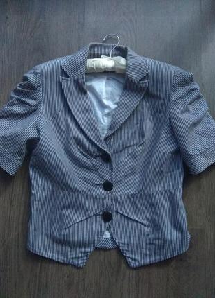 Летний пиджак 100%коттон