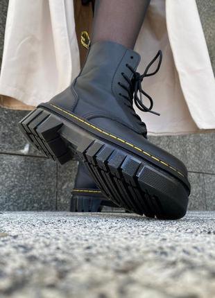 Черевики dr. martens jadon audrick black (термо) ботинки9 фото