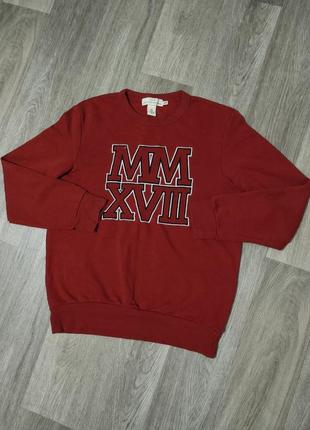 Чоловічий світшот/h&m/кофта/пластик/ чоловічий одяг/джемпер/