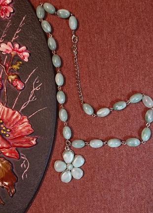 Вінтажне кольє буси чокер намисто біжутерія