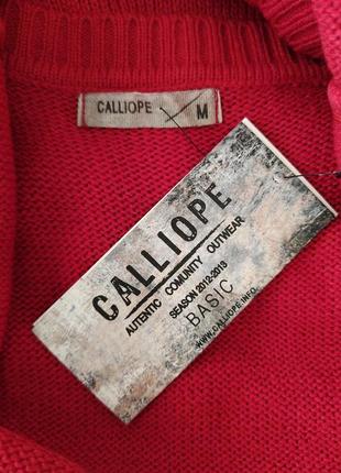 Теплый базовый женский пуловер свитер calliope, р.s/м10 фото