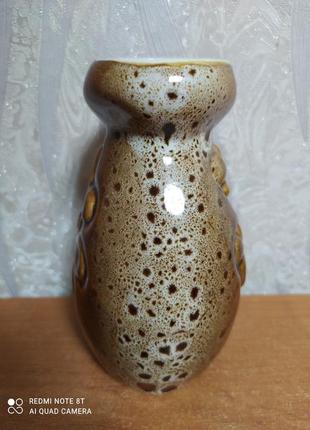 Керамическая вазочка.2 фото