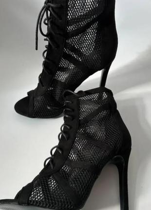 Туфли хилс (хилсы) для танцев  все размеры  каблук 10см6 фото