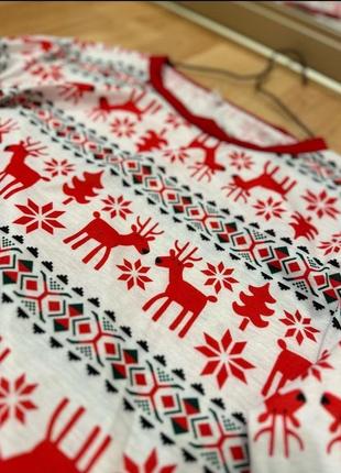 Піжама домашній костюм новорічна 🎅 тематика