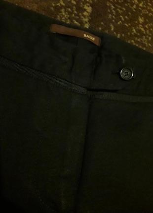 Лакшері італійські базові вовняні широкі штани bally4 фото