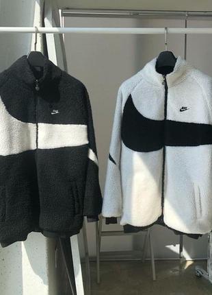 Плюшевая курточка nike3 фото