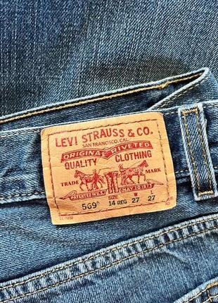 Джинси levi's 569 mens loose straight jeans - indigo amped - 0056901672 фото