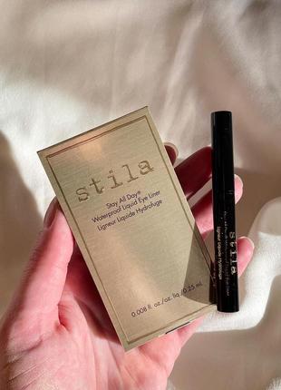 Суперстійка підводка для очей stila stay all day waterproof liquid eye liner