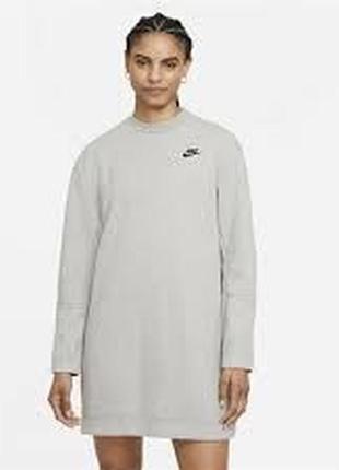 Женское платье nike t flc ess, размер 8 (xs), 10 (s)