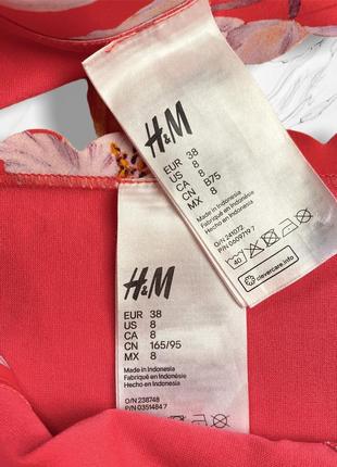 Купальник раздельный h&m цветочный гладкий бесшовный принт цветы10 фото