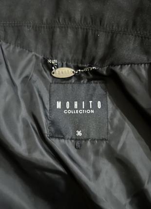 Куртка-жакет асимметричная, черная3 фото
