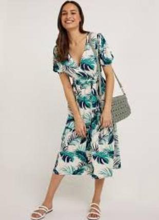 Сукня льон та віскоза