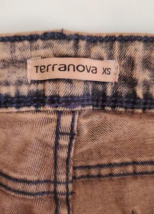 Яркие женские джинсы skinny terranova, р.xs/s10 фото