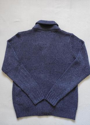 Классный вязаный кардиган га пуговицах с шалевым воротником cedarwood state