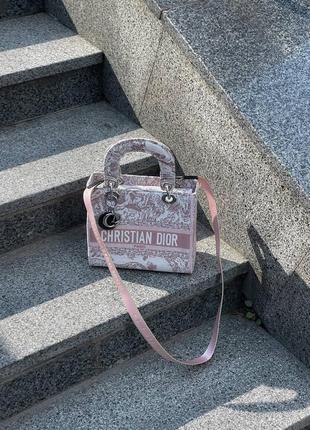 Sale сумка в стиле   ❤️❤️❤️❤️ ❤️  christian dior lady pink