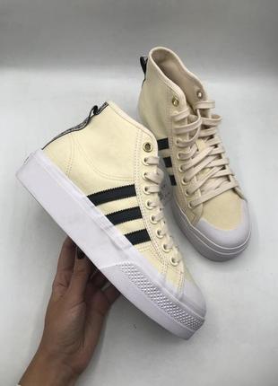 Кросівки жіночі adidas nizza platform mid w (h00641 ) оригінал