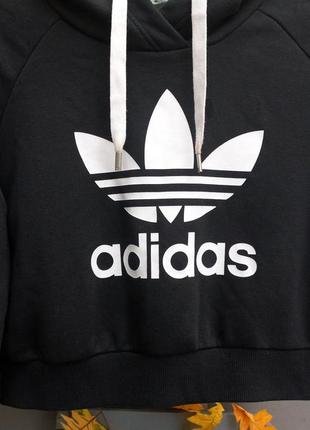 Худи adidas укороченная2 фото