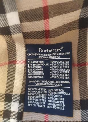 Тренч burberry's, оригинал10 фото