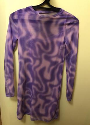 Шикарна сукня в стилі тай дай h&m