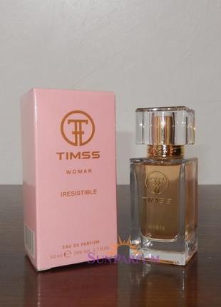 Духи timss w331, в стиле givenchy irresistible 2020