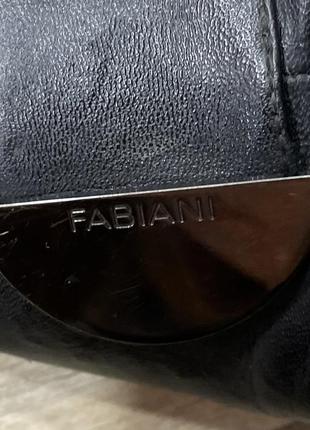 Кожаные черные сапоги, fabiani италия4 фото