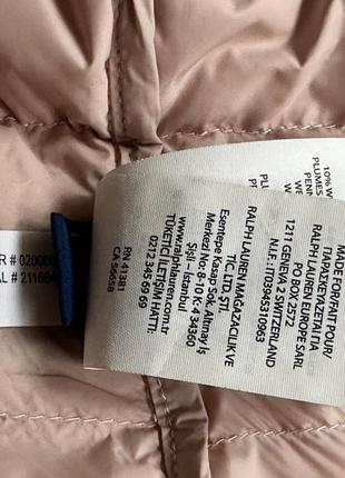 Куртка polo ralph lauren short down jacket10 фото