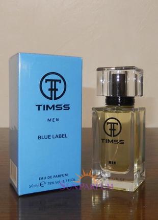 Духи timss м115, в стилі givenchy blue label1 фото