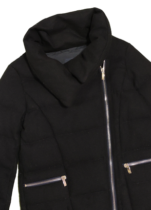 Sealup шикарна куртка пуховик пальто від дорогого бренду як loro piana кашемір шерсть піря3 фото