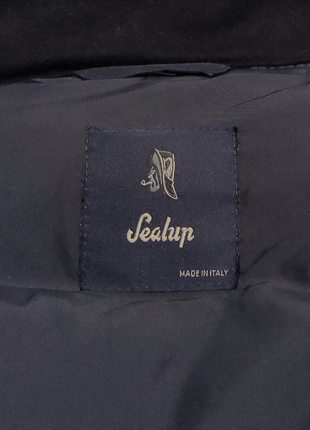 Sealup шикарная куртка пуховик пальто от дорогого бренда в виде loro piana кашемир шерсть перьев7 фото