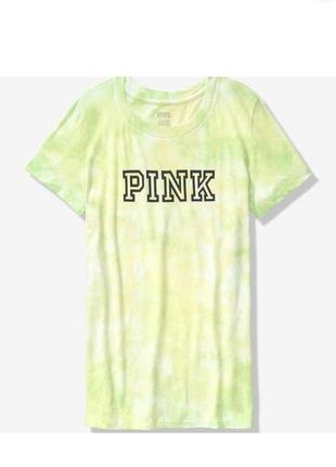 Мягкая и комфортная футболка victoria's secret pink1 фото