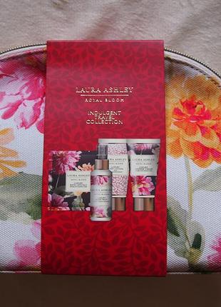 Міст вода для тіла laura ashley royal bloom + косметичка квіти